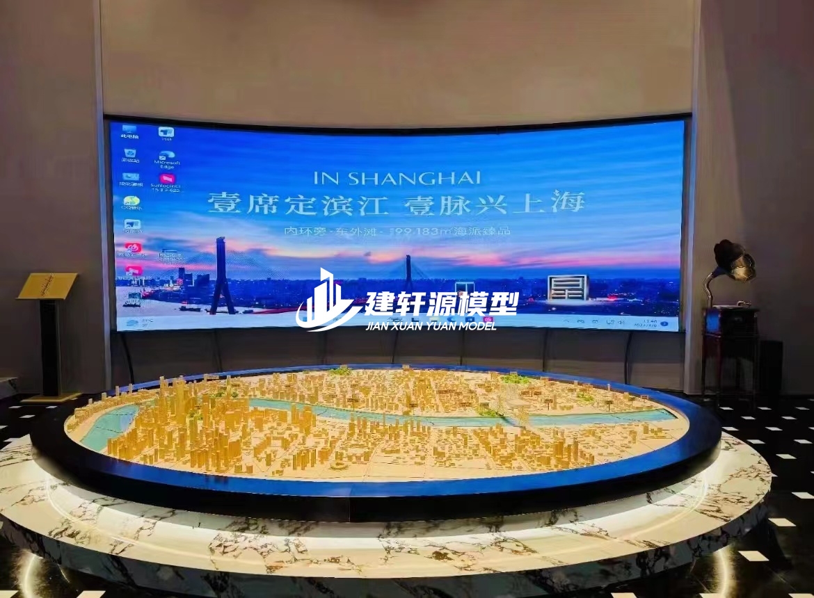 怀远城市规划模型